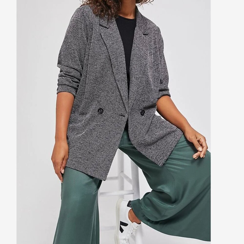 Anthropologie Daniel Rainn Knit Blazer Size Small Like New